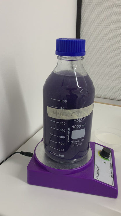 Borosilikatglas-Agar zum Ausgießen von Laborflaschen mit Tropfschutz