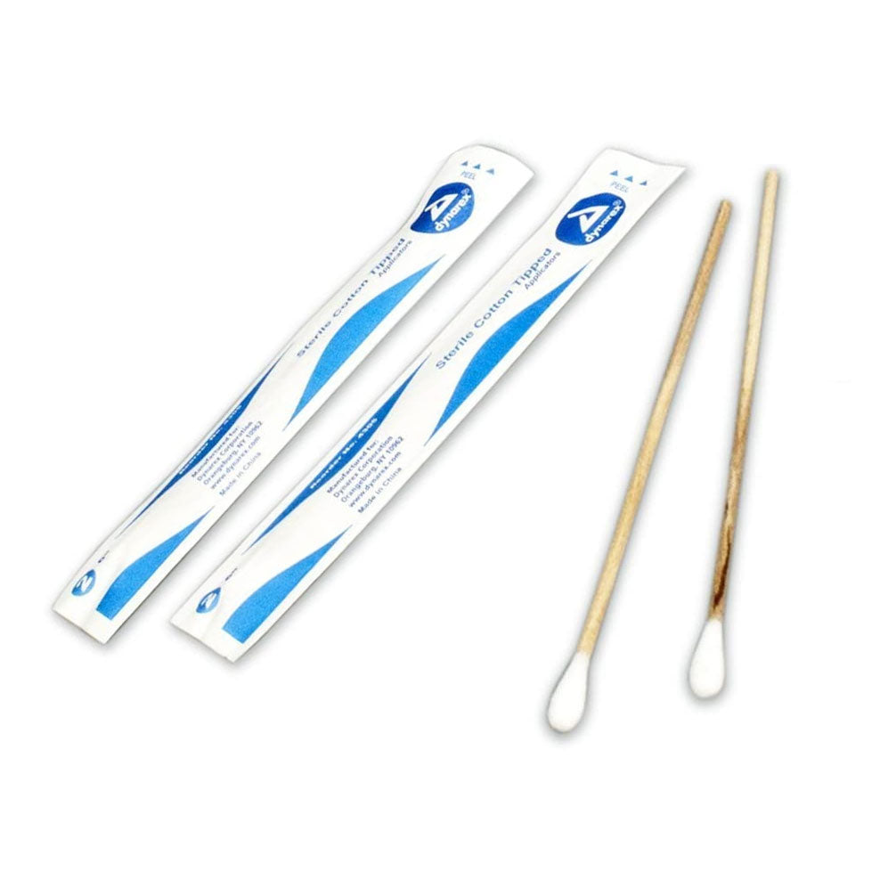 MycoPunks - Cotton Tipped Applicators For Spore Swabs (Sterile) Pack of 10 (2 in each pouch) - Lab Consumables